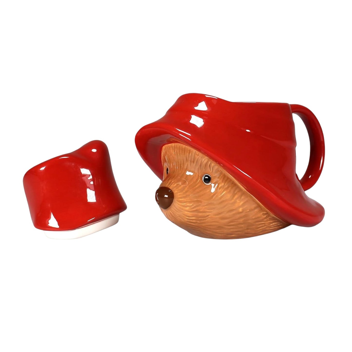 Paddington Bear 3D Mug with Lid (300ml) – Boxed Ceramic Coffee Cup | Collector’s Gift