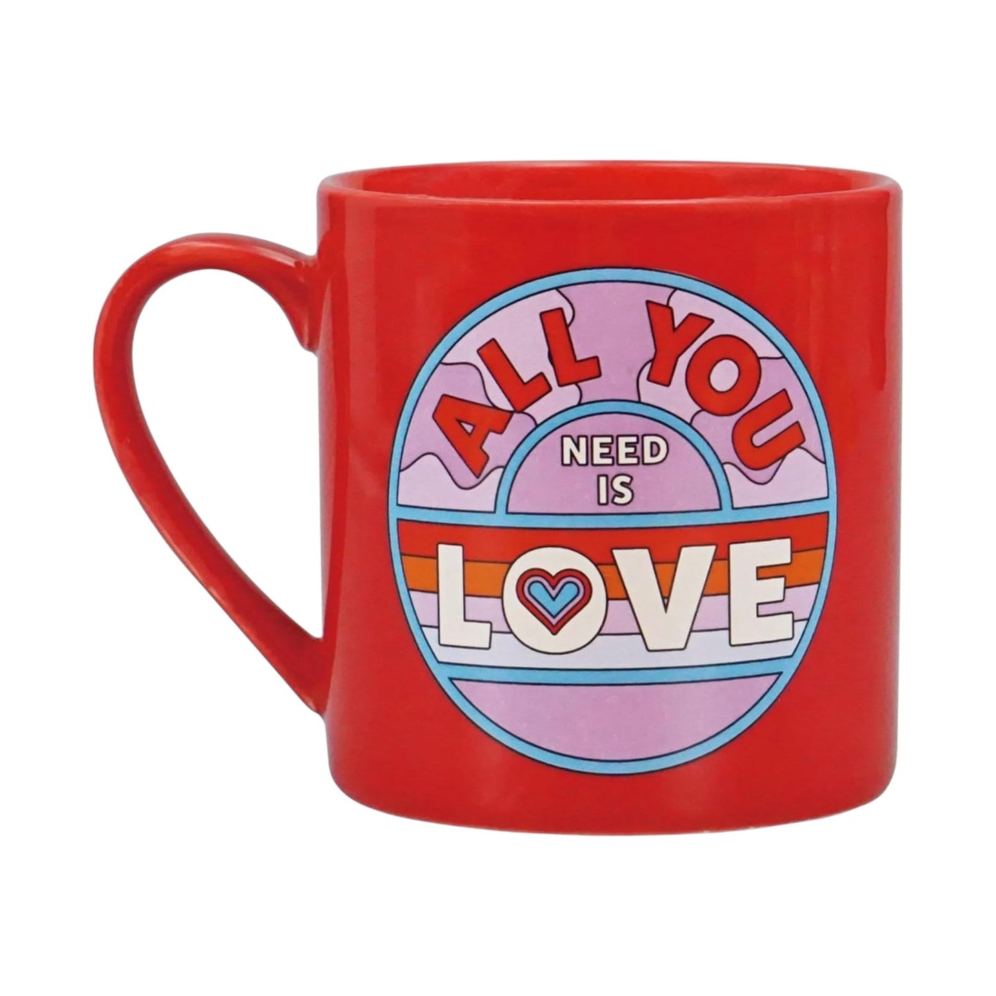 Half Moon Bay The Beatles "All You Need Is Coffee" Mug – Novelty Tea & Coffee Cup | Perfect Beatles Gift