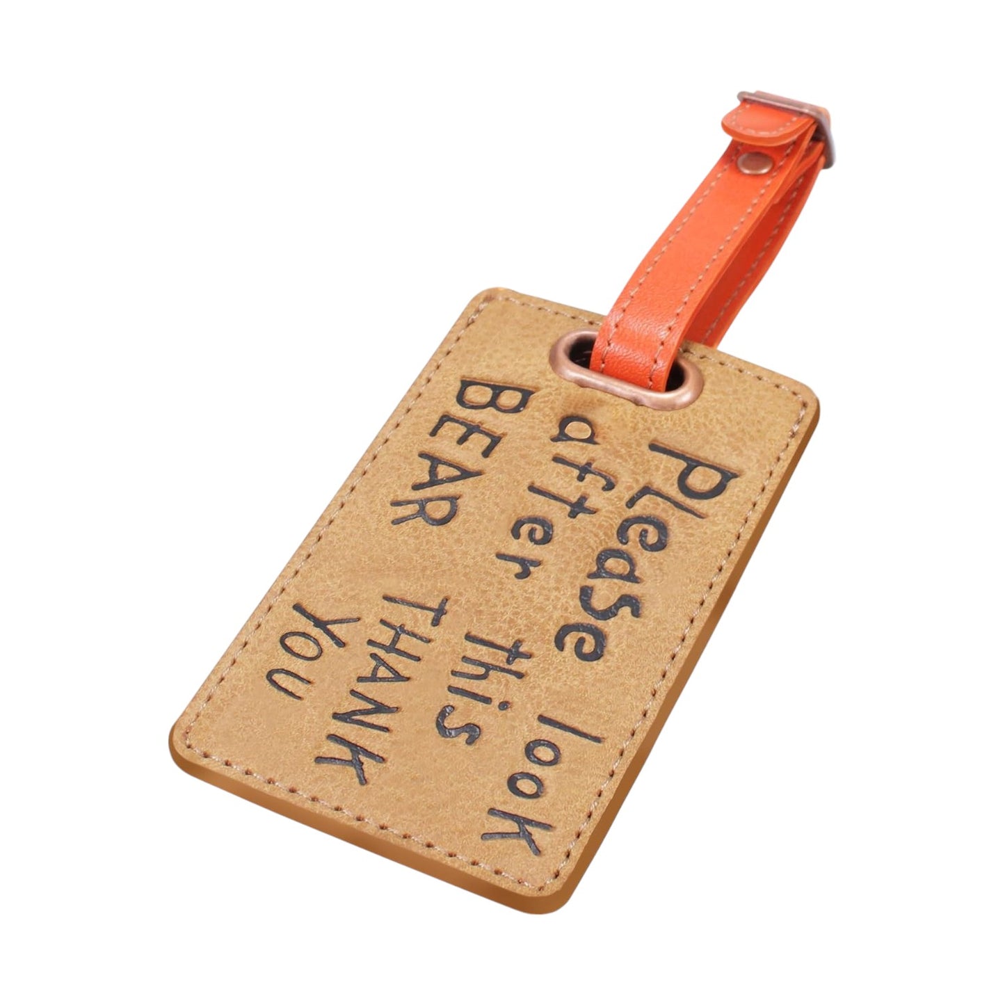 Paddington Bear Luggage Tag – "Look After This Bear" Passport Holder & Travel Accessory