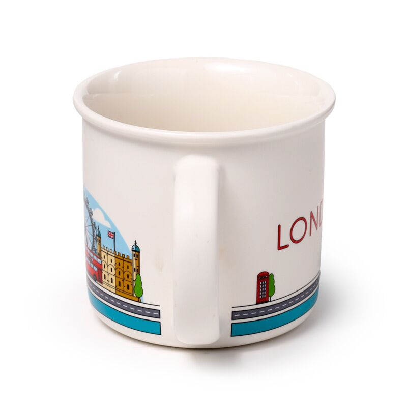 London Souvenir Icons Fine-Rimmed Porcelain Mug